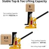 Hydraulic Machine Toe Jack Lift (2.5/5 Ton)(5/10Ton)(10/20Ton) 30T Track Lifting - 2 of 4