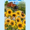 Country Sunflowers Summer House Flag Farm Barn Floral 28" x 40" Briarwood Lane - image 3 of 4