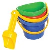 Kaplan Early Learning 4" Mini Sand Bucket Set - 12 Pcs - 2 of 3