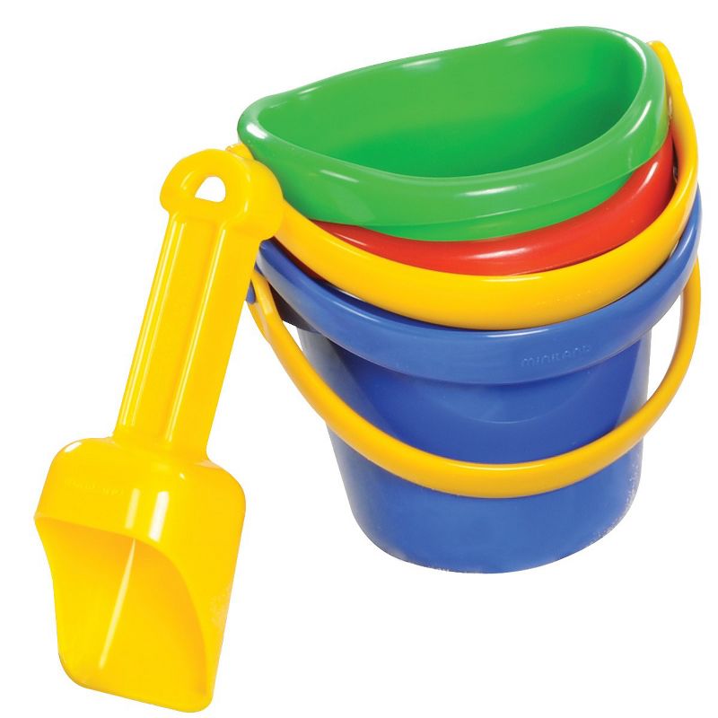 Kaplan Early Learning 4" Mini Sand Bucket Set - 12 Pcs, 2 of 4