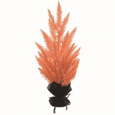 Transpac Floral Orange Halloween Small Tree