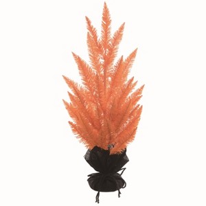 Transpac Artificial 24 in. Orange Halloween Vibrant Tree with Stand - 1 of 2