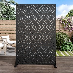 PexFix Outdoor Privacy Screen Galvanized Steel Panel Divider - 1 of 4
