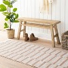 Thatcher Wood Bench - Threshold designed with Studio McGee™ - 2 of 4