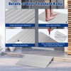 Threshold Ramps for Doorways,Aluminum Entry Threshold Ramp  for Doorways and Raised Landings, Weight Capacity 700 LB - 3 of 4