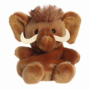 Aurora Mini Mo Woolly Mammoth Palm Pals Adorable Stuffed Animal Brown 5" - 1 of 4