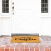 Juvale Hey Natural Coir Welcome Door Mat, Hey There Pumpkin Fall decor, 30 x 17 Inches - 2 of 4