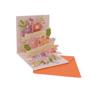 Unique Bargains Greeting Card Assorted Color 7.7"x5.7"x0.4" 1 Pc - 1 of 3