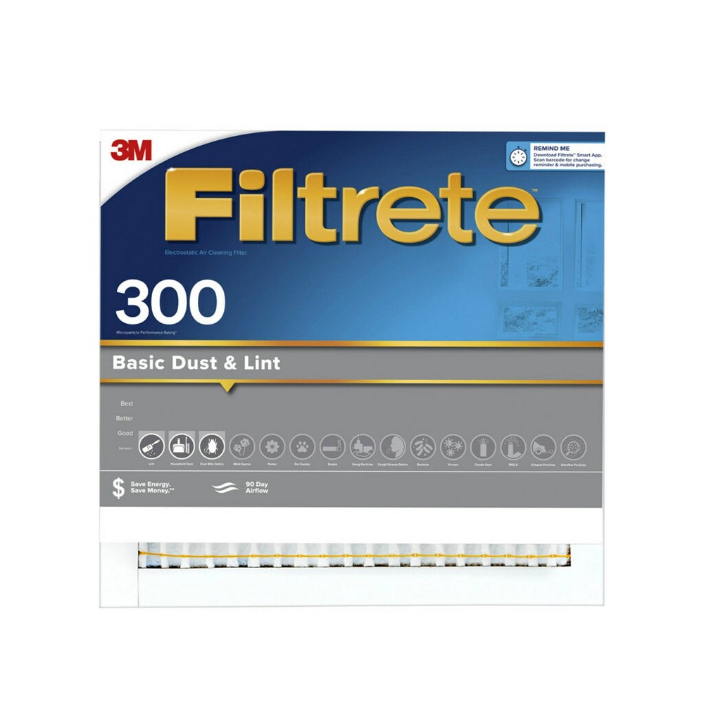 Filtrete 2pk Basic Dust and Link 300 20X20