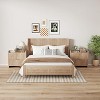 Boersma King Size Fluted Headboard ONLY - Wall Mount Wood Headboard, Rustic & Modern Farmhouse,Boho,Fluted Panel,Wingback Design - 2 of 4