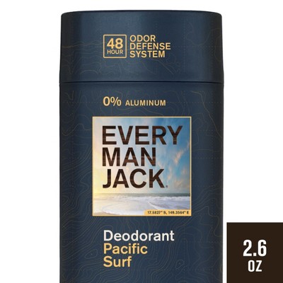 Every Man Jack Premium Deodorant - Pacific Surf - 2.6oz