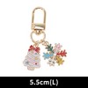 Unique Bargains Christmas Keychain Lobster Clasp Keychain Zinc Alloy 2.17" - 2 of 3