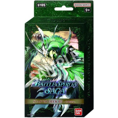 Bandai BATTLE SPIRITS SAGA CARD GAME: VERDANT WINGS STARTER DECK 05 [BSSSD05]