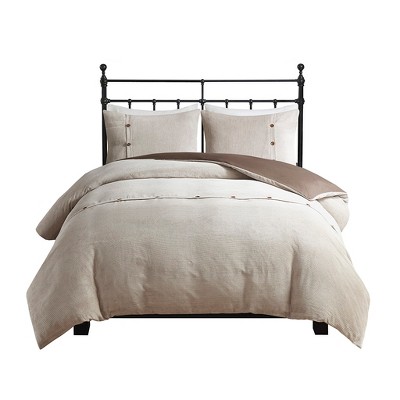 Gracie Mills Mary Plush Perfection: 5-Piece Corduroy Comforter Ensemble