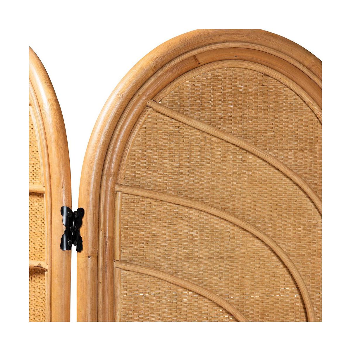 bali & pari,Kiyoko Natural Rattan Room Divider - thumbnail 5