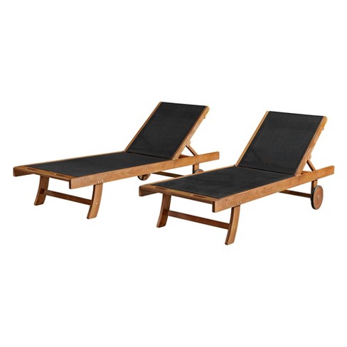 Mesh outdoor chaise lounge hot sale