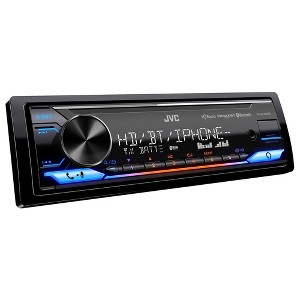 JVC KD-X470BHS Digital Media Receiver Bluetooth, USB, HD Radio, 13-Band EQ, SiriusXM Ready, Compatible With Amazon Alexa - 1 of 4