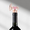Unique Bargains Bottle Stoppers Heart with "Love" Zinc Alloy PTR Rose 3.54"x1.77"x0.79" 1 Pc - 2 of 3
