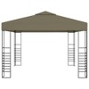 vidaXL Garden Marquee 9.8'x9.8' Taupe 0.6 oz/ftÂ² - 2 of 4