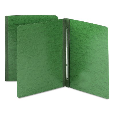 Smead Side Opening PressGuard Report Cover Prong Fastener Letter Green 81452