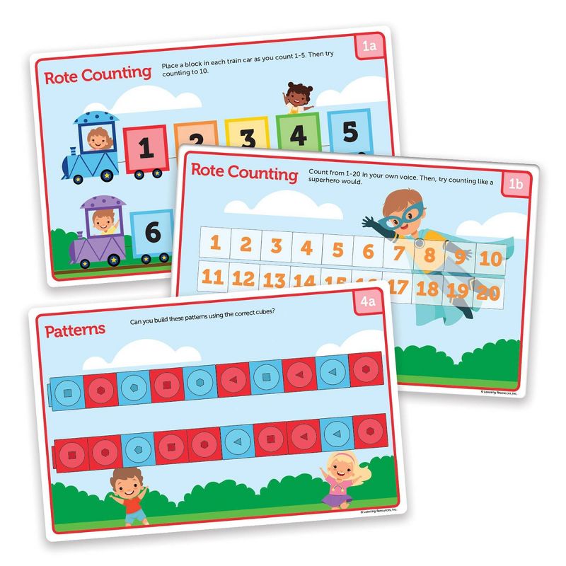 Learning Resources Mathlink Cube Activity Set - Preschool, 5 of 7