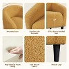 Yaheetech Set of 2 Boucle Club Chair for living room, study, or for commercial use - 4 of 4