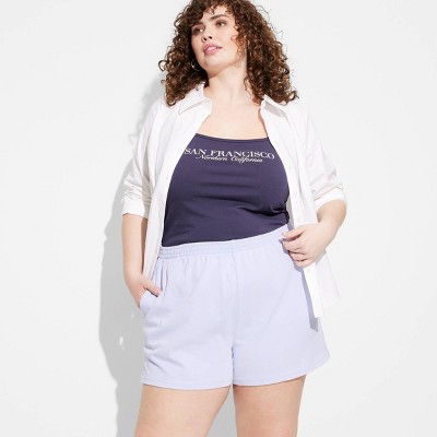 Women's Mid-Rise Dorm Shorts - Wild Fable™