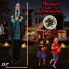 Costway Halloween Decoration 6’11” Sound-Activated Witch Holding Ghost Girl Spooky Sound - 3 of 4