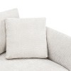 NicBex Couches for Living Room 96" Oversized Sectional Sofa L-shaped Luxury Chenille Upholstered Sofa Couch with Chaise and 2 Free pillows, Minsk Gray - 3 of 4