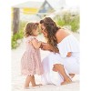 2Bunnies Lace Pom Pom Trim Baby Girl Dress - 3 of 4