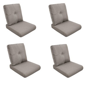 Buenhomino Outdoor Seat Cushion Set 25 x 22 x 4 Inch,Waterproof & Fade Resistant Outdoor Chair Cushions,Deep Seat Cushion with Removable Cover - 1 of 4