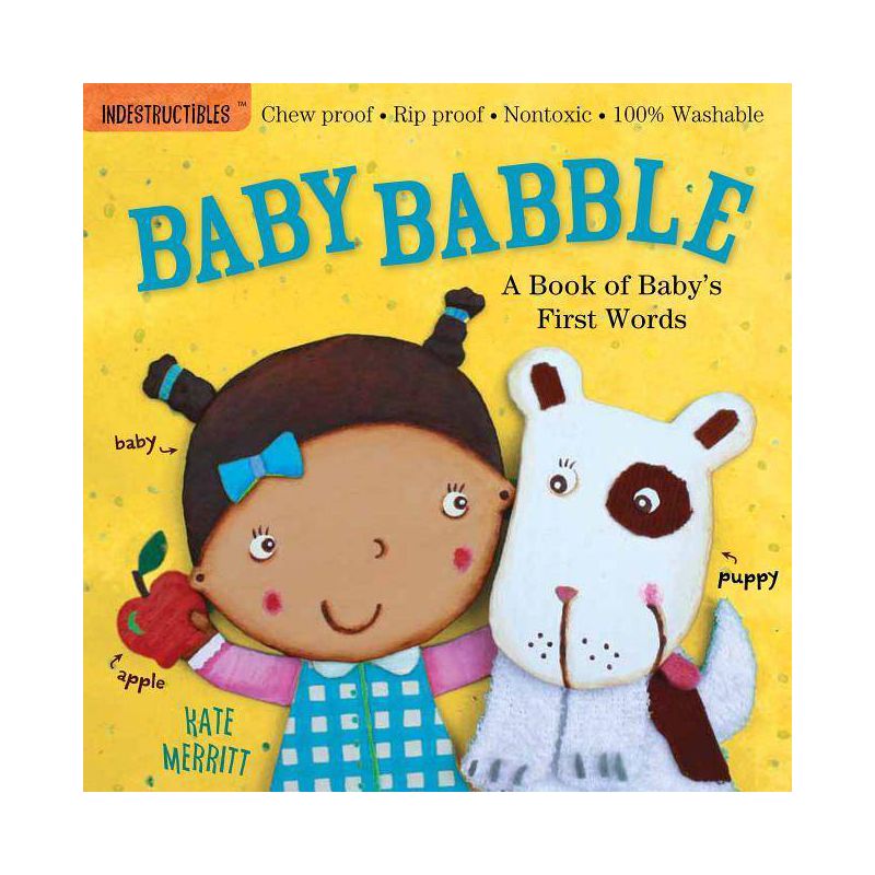 Indestructibles: Baby Babble - (Paperback) - by Kate Merritt, 1 of 2