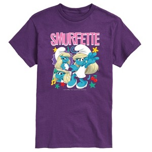 Men's - Smurfs - Smurfette Short Sleeve Graphic T-Shirt - 1 of 3