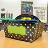 Teacher Created Resources® Chalkboard Brights Storage Caddy, 9" x 9" x 6", Pack of 2 - image 3 of 3