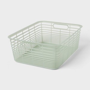 Aria Jelly Decorative Basket Medium Green - Brightroom™ - 1 of 3