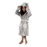 Leveret Kids Fleece Hooded Robe