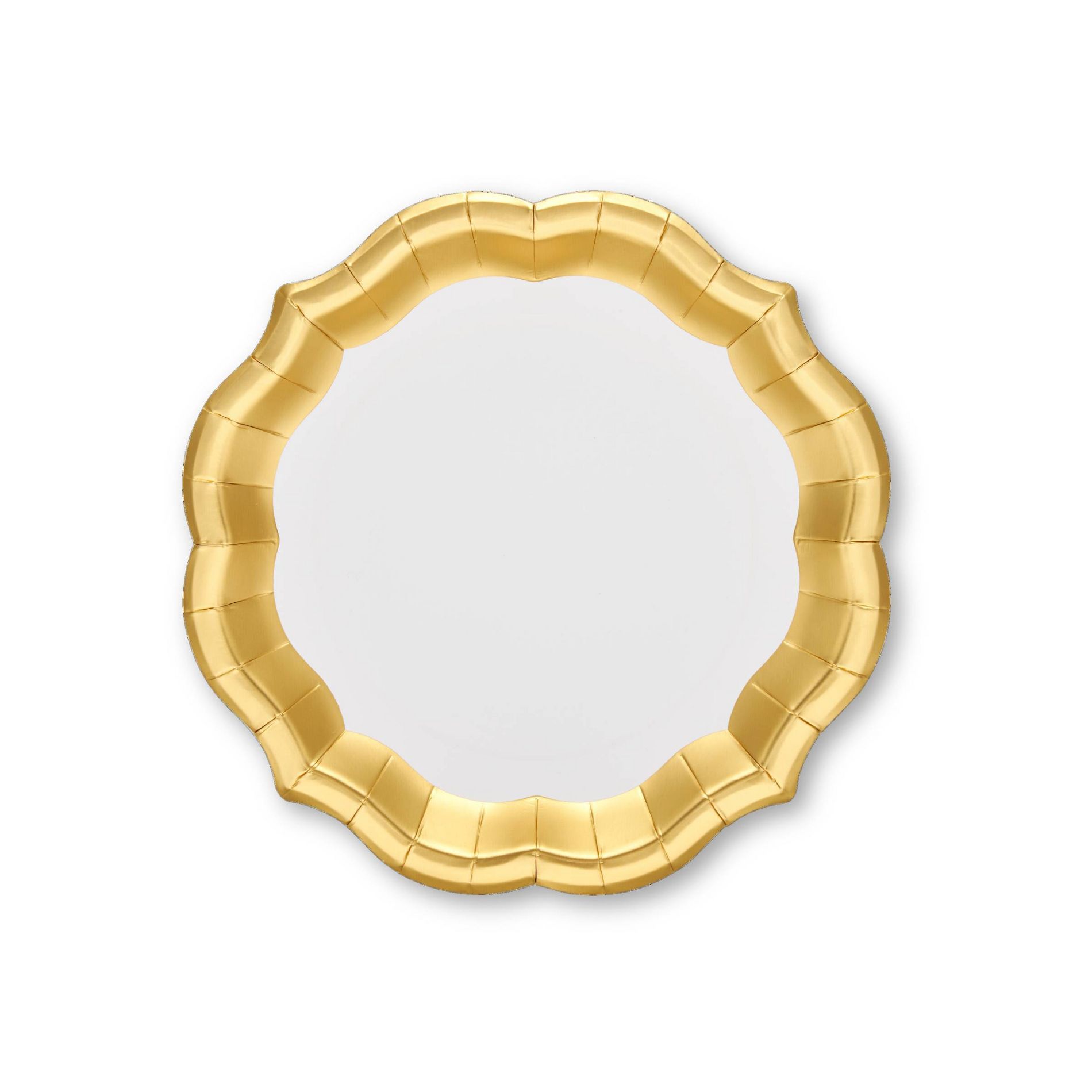 OMG! IT'S PAPER 8ct 10.5" Dinner Paper Plates Gold