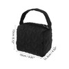 Unique Bargains Women's Durable Heart Makeup Bag 1 Pc - 2 of 3