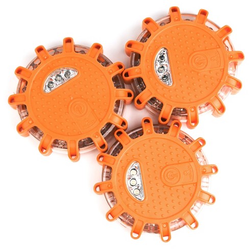 Wagan 3pk Flashing Roadside Emergency Flare Target