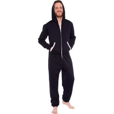 Ross Michaels - Men's One Piece Pajama Hooded Union Suit : Target