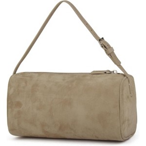 Premium Suede Leather Crossbody Purses for Women, Small Shoulder Bag with Adjustable Strap - 1 of 4