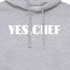 Men's - Instant Message - Yes Chef Diner Font Graphic Fleece Pullover Hoodie - 2 of 4