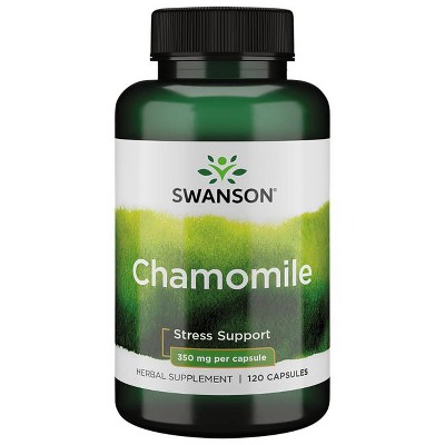 Swanson Herbal Supplements Chamomile 350 mg 120 Caps.