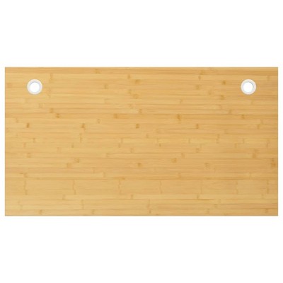VidaXL Desk Top 39.4 in.x23.6 in.x0.6 in. Bamboo