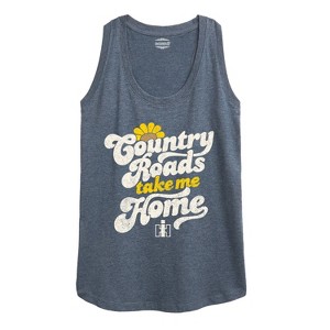 Women's - Country Casuals - Women's Racerback Tank Top Graphic Racerback Tank - 1 of 4