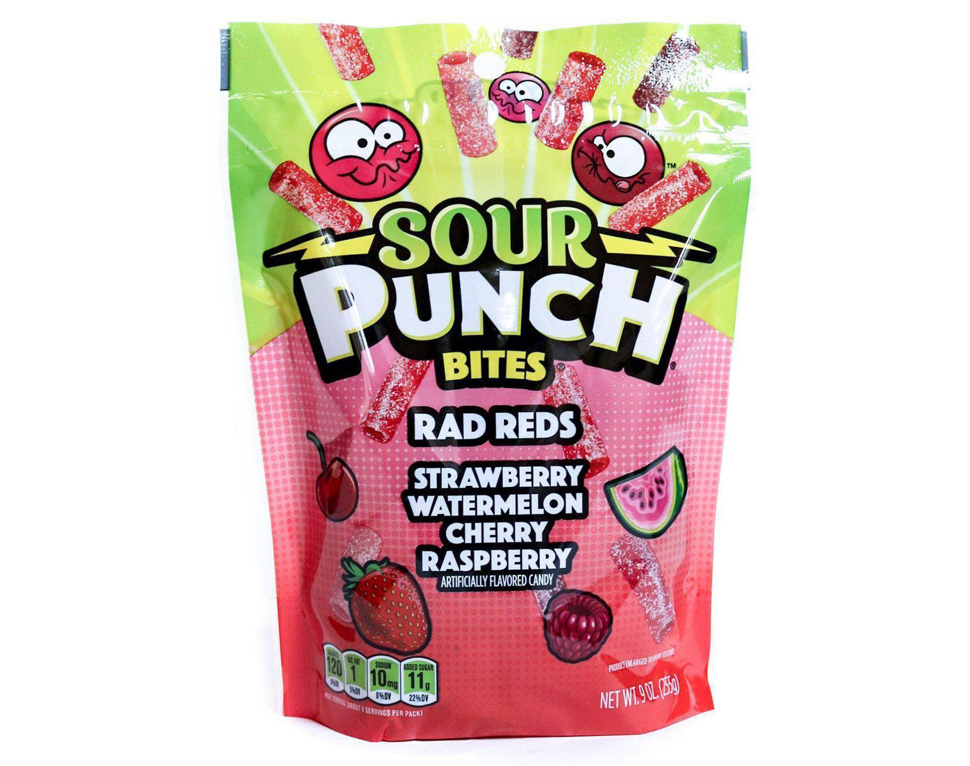 Sour Punch Bites Rad Reds - 9oz