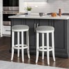 Set of 2 Natick Bar Height Stools - Alaterre Furniture - 2 of 4