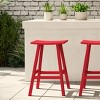 WestinTrends Outdoor Patio Adirondack Counter Height Stool Chair - 2 of 4