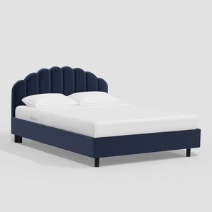 Emma Platform Bed in Luxe Velvet - Threshold™ - 1 of 4
