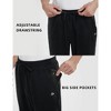 Men's Fleece Lined Sweatpants Thermal Pajama Jogger Pant with Pockets for Athletic Workout Running - image 2 of 4